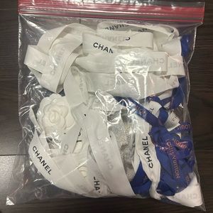 Chanel & Louis Vuitton Bag and Box Ribbons